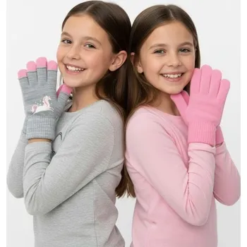 Oblečení a móda Sinsay - Rukavice 2 v 1 - šedá - 142FU-09M - 142FU-09M-M