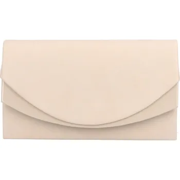 Kabelka Elegantní koženkové psaníčko v jemném designu Kaliope, béžová