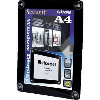 Rám na obraz Rámeček Securit WINDOWS POSTER FRAME na sklo, A4, Black 0.20000 Kg ELEKTRO Sklad1 38753591 (0.20000 Kg ELEKTRO Sklad1 38753591)
