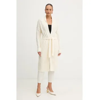 Dámský svetr Kardigan s příměsí vlny Guess NATHALIE W5BR76.Z4152 béžová 01X, vel. XS