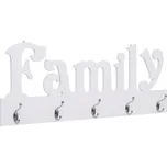 vidaXL Nástěnný věšák FAMILY 74 x 29,5 cm