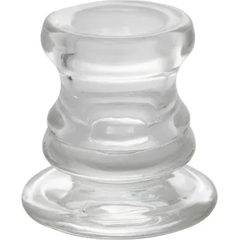 Svícen SVÍTNÍK MagicHome Vánoce, sklo, 5,5x5,5 cm