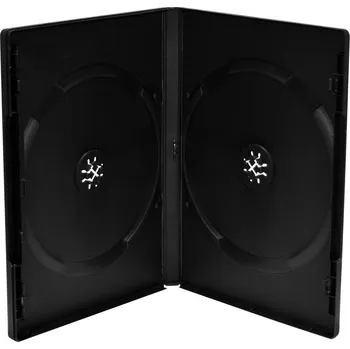 Příslušenství pro datový nosič Obal na 2 DVD 14mm, černý - karton 50 ks 1.00000 Kg ELEKTRO Sklad1 30901301 (1.00000 Kg ELEKTRO Sklad1 30901301)