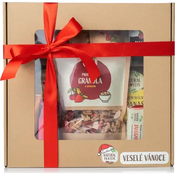 NaturalProtein NaturalProten Vánoční balíček - Ovocné mlsání