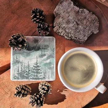 Digitální fotoaparát Mramorový tácek - Les