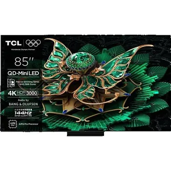 Televizor TCL 85C7K SMART TV 85" QLED/4K UHD/Mini LED/144Hz/4xHDMI/USB/LAN/GoogleTV POŠKOZENÁ KRABICE