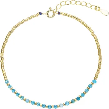 Náramek Pozlacený náramek s apatity 13112.3