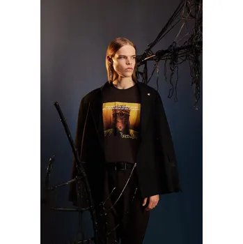 Pánské oblečení Bavlněné tričko Medicine RW25-TSMA61 hnědá 88X, vel. L