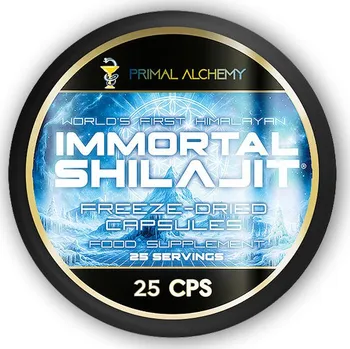 Immortal Shilajit (Raw Freeze-dried) 25 kapslí