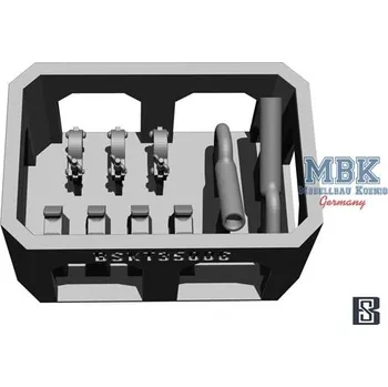 Plastikový model BSK Model 1/35 Sherman Towing Cable set