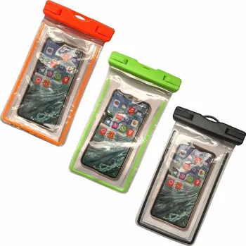 Vodácké vybavení Agama Vodotěsný obal na mobil 10 x 17 cm reflex lime