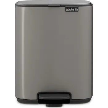 Odpadkový koš Brabantia BO pedálový koš 7L platinová
