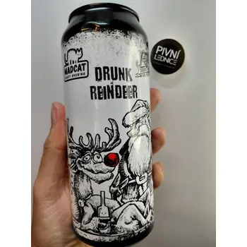 Pivo MadCat Drunk Reindeer 13°/5,7% 0,5l