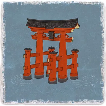 Digitální kompakt Mramorový tácek - Japonsko