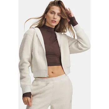 Dámská mikina Dámská mikina Under Armour UA High Pile Fleece Jkt 6007322-110 Bílá MD