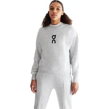 Dámská mikina Dámská sportovní mikina přes hlavu On CLUB CREW W šedá 1WE10471756 - L | UK 6,5 | US 8,5