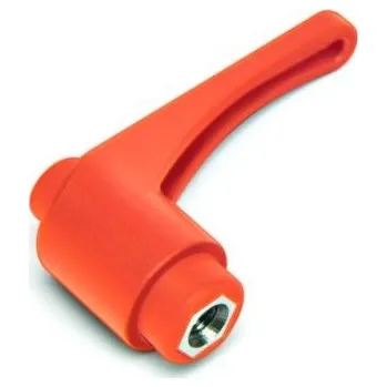 Matice KLHM 78 M8 Přestavitelná plastová páčka s vnítřním závitem - matice,oranžová 11160110b