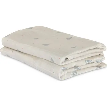 Přebalování NUUROO Josefine Mušelínové pleny z bambusu 2 ks Air Baloon Dot