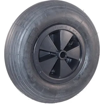 Pojezdové kolečko Nafukovací kolo na plastovém disku NB 375 KP PL-B1-hladký -12 17560064