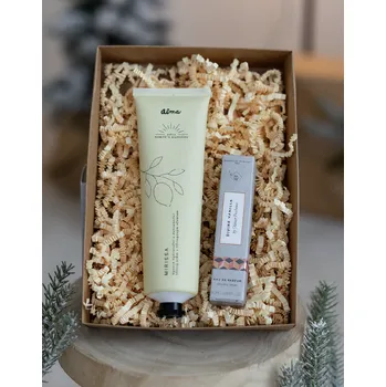 Dárkový potravinový koš DOTEK SLUNCE VANILKOVÝ DÁRKOVÝ SET