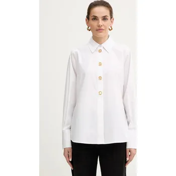 Dámská košile Bavlněná košile Karl Lagerfeld B1W11012 bílá 00X, vel. 40