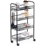 Vilde Pojízdný úložný regál 44 x 26 x…