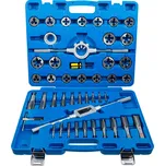 Závitníky a závitová očka 1/4" ÷ 1" BGS 1898, palcové UNF a UNC. Sada 45 dílů (BGS101898) (BGS 101898 Závitníky a závitová očka, palcové rozměry 1/4" ÷ 1". Sada 45 dílů)