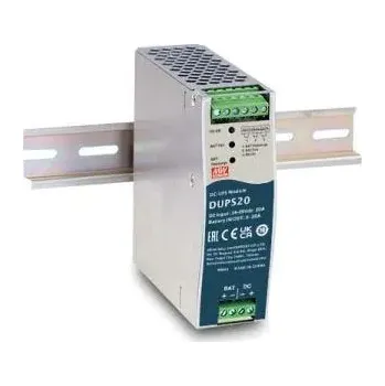 spínaný zdroj Zdroj Mean Well DUPS20 průmyslový, 24V, 20A, na DIN lištu, se zálohovací funkcí 0.31000 Kg ELEKTRO Sklad1 52998841 (0.31000 Kg ELEKTRO Sklad1 52998841)