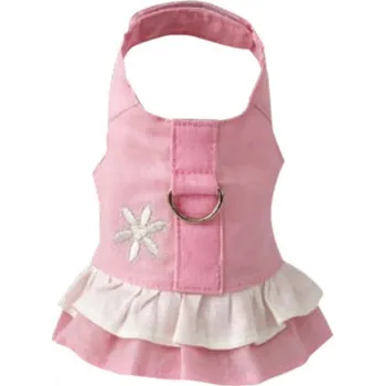 Postroj pro psa Postroj Tee-shirt Flowers 46-62x33 cm M