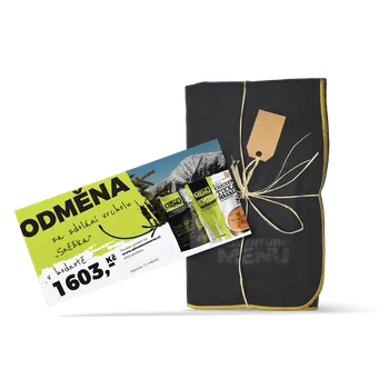 Dárkový potravinový koš Adventure Menu - Dárkový poukaz “Sněžka”