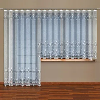 Záclona Interie Rose bílá 250 x 200 cm