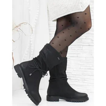 Dámské kozačky Ctogo Gogo Dámské černé kozačky SG-922-1B Velikost: 40