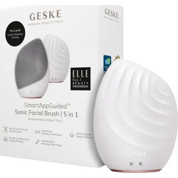 Elektrický čistič pleti GESKE Sonický čisticí kartáček na obličej 5 v 1