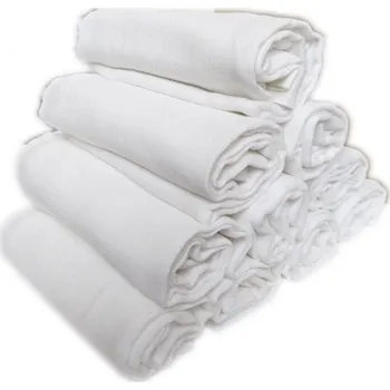 látková plena Polášek Dětské bílé látkové pleny standard - 10 ks - 70 x 70 cm