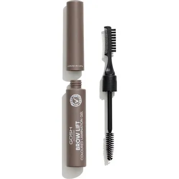 Tužka na obočí Gosh Brow Lift Coloured Lamination Gel Laminovací gel na obočí Brow Lift 001 Greybrown 6ml