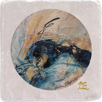 Digitální fotoaparát Mramorový tácek - Art is Love (n.3)