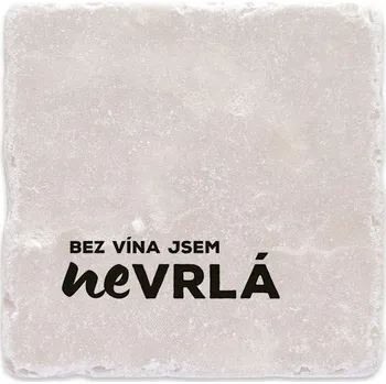 Digitální fotoaparát Mramorový tácek - Bez vína jsem nevrlá