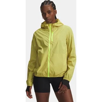Dámská bunda Under Armour LAUNCH LIGHTWEIGHT JKT-YLW 1381881-729 Žlutá MD