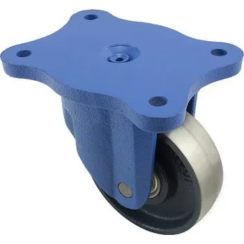 Pojezdové kolečko TJE-Q5 Otočná litinová kladka s celokovovým kolem 7230009