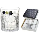 Bohemia Crystal hand cut Odlivky 320 ml whisky bohatý brus 500PK - sada 6 ks