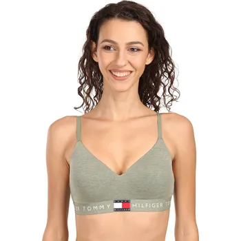 Podprsenka Dámská podprsenka Tommy Hilfiger zelená (UW0UW05715 M1O) XL UW0UW05715 M1O Možnost vrácení zboží ZDARMA do 120 dnů!