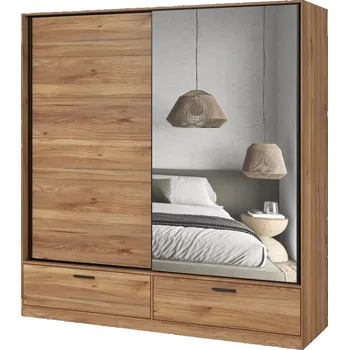Šatní skříň BETA Mauvella 180 cm Dub