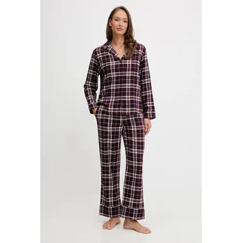 Pánské pyžamo Pyžamo Tommy Hilfiger UW0UW06158 burgundské 93X, vel. S