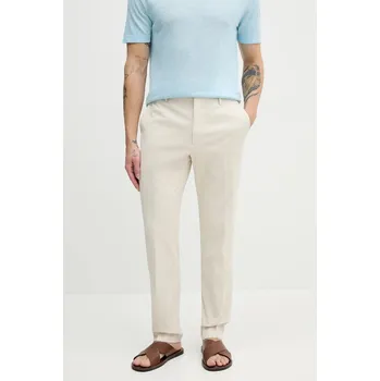 Dámské oblečení Kalhoty Calvin Klein K10K113936 béžová 01X, vel. 52