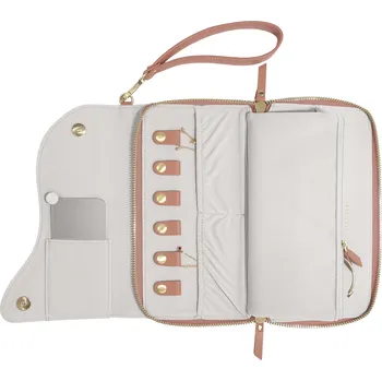 Šperkovnice Stackers, Cestovní krabička na šperky Stackers Wave krémovo-broskvová - Formadore