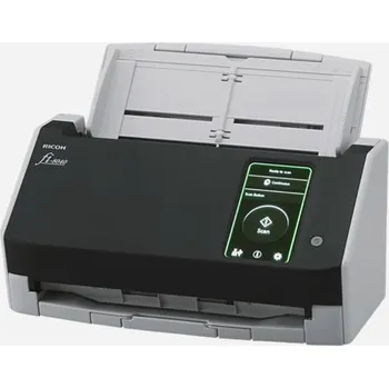 Skener RICOH skener Fi-8040 A4, průchodový, 40ppm, 600dpi, LAN RJ45-1000, USB 3.2,ADF 50listů, 6000listů za den