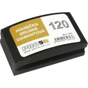 Brusná deska PRO5 | Diamantová brusná houbička 100 × 55 mm P120 – jemné broušení