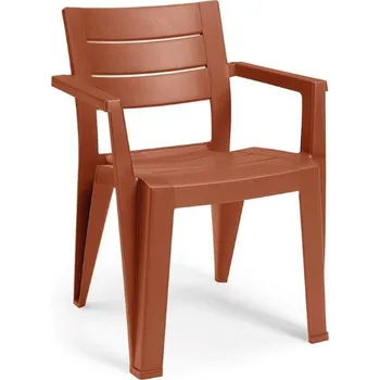 Zahradní křeslo Keter Julie červené 2.80000 Kg ELEKTRO Sklad1 612025 (2.80000 Kg ELEKTRO Sklad1 612025)