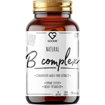 Zdraví Goodie Natural B-Komplex - Celistvý z BIO extraktů NakoMIN® - 60 kapslí