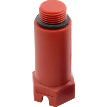 Fitinka KOŇAŘÍK Montážní zátka 3/4" PPR, červená (13300342)